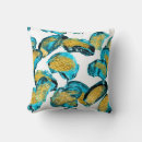 Search for turquoise and gold cushions Watercolor
