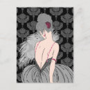 Search for art deco lady postcards Ladies