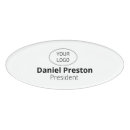 Search for work name tags Professional with logo