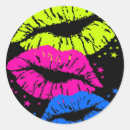 Search for kiss lips stickers Retro