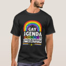 Search for gay agenda tshirts Rainbow