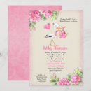 Search for stork baby girl shower invitations Heart