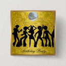 Search for popular music badges Retro