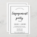 Search for dinner engagement party invitations Calligraphy