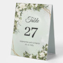 Search for flower wreath table cards Greenery