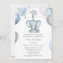Search for elephant christening invitations Boy