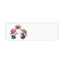 Search for animal return address labels Girl
