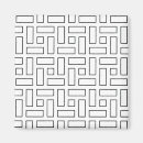 Search for black white pattern magnets Abstract