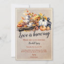 Search for autumn bridal tea party invitations Rustic