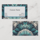 Search for fans business cards Blue
