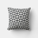 Search for black and white cat cushions Pattern