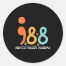 Search for support mental health awareness stickers Depression
