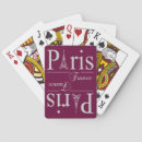 Search for paris playing cards Chic