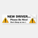 Search for beep bumper stickers Driver