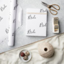 Search for bride to be wrapping paper For her