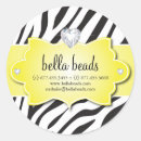 Search for black and yellow stripes stickers Retro