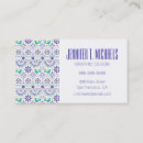 Search for ethnic business cards Retro