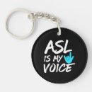 Search for asl key rings Deaf