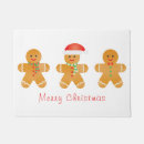 Search for christmas gingerbread doormats Red