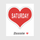 Search for day of the week stickers Heart