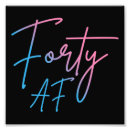 Search for funny 40th birthday posters Old