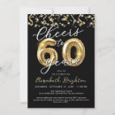 Search for balloons 60th birthday invitations Cheers to 60 years