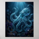 Search for octopus posters Ocean animal