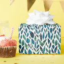 Search for blue and green wrapping paper Boho