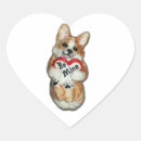 Search for valentine corgi stickers Pembroke welsh corgi