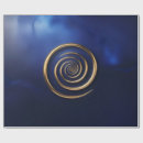 Search for spiral wrapping paper Gold
