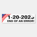 Search for end of an error bumper stickers Republican
