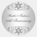 Search for diamond anniversary stickers 25th