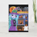 Search for haunted house halloween cards Raven