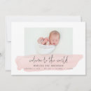 Search for welcome to the world invitations Cute