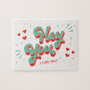 Search for i love you puzzles Trendy