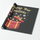 Search for emotions wrapping paper Mental health awareness