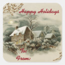 Search for small town stickers Vintage