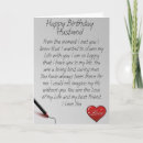 Search for to my husband birthday cards Heart