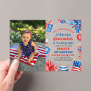 Search for 4th of july 1st birthday invitations Patriotic