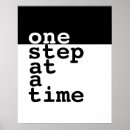 Search for one step at a time posters Quote