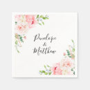 Search for blush pink wedding napkins Trendy