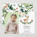 Search for fawn birthday invitations Whimsical
