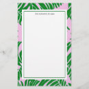 Search for palm tree stationery paper Botanical
