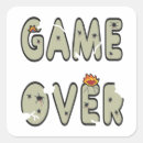 Search for game over stickers Gamer