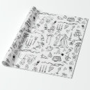 Search for bridal wrapping paper Hand drawn