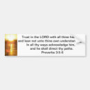 Search for 5 bumper stickers Scripture