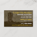 Search for cowboy business cards Tack