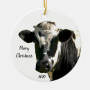 Search for black cow christmas tree decorations Farm