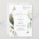 Search for botanical first communion invitations Eucalyptus