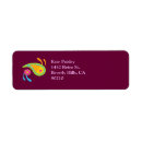 Search for paisley return address labels Floral